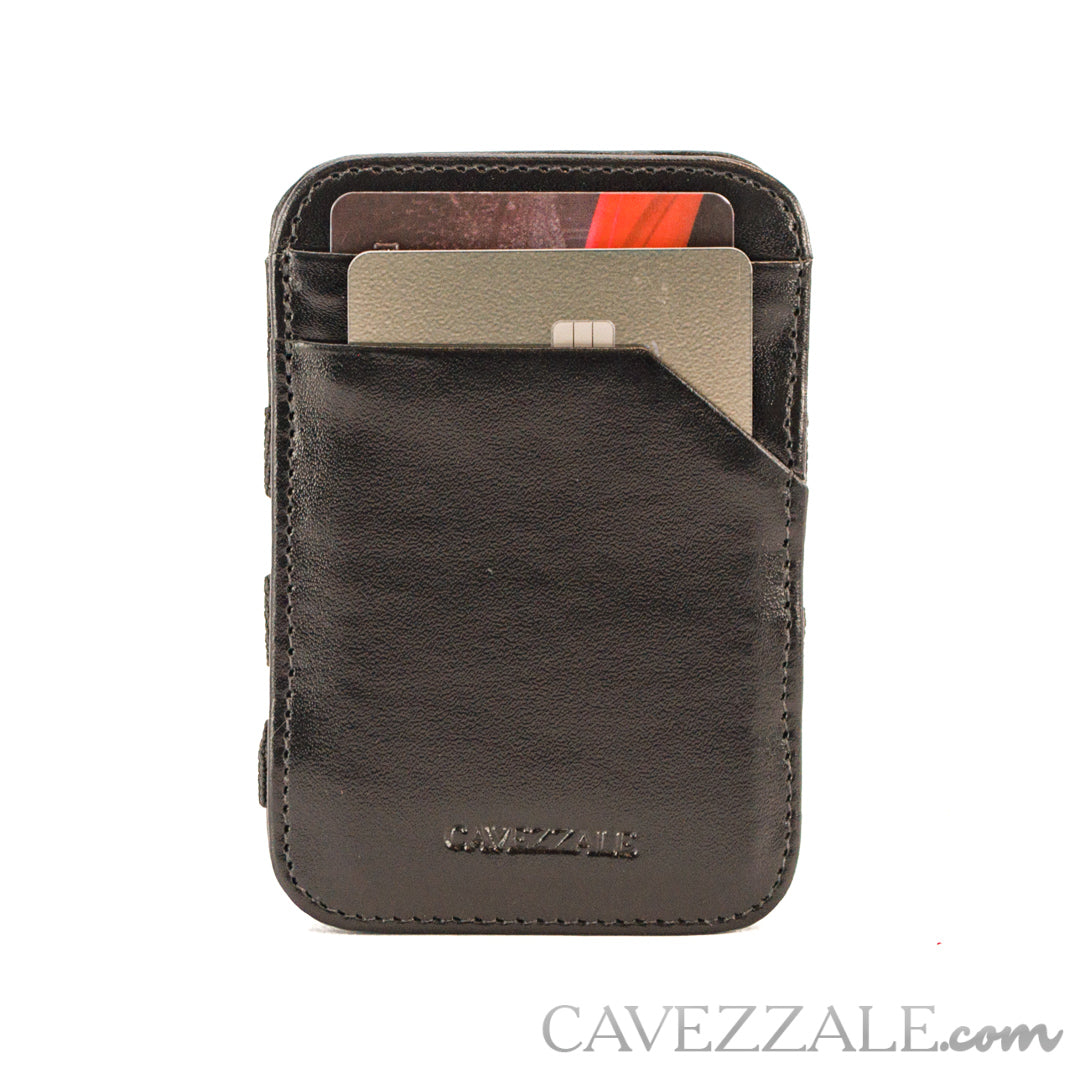 Carteira de Couro Masculina Pequena La Fenice Preto 101797