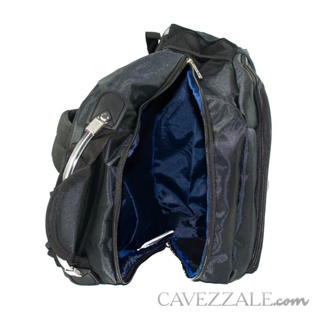 Mochila Luxcel Polo King de Poliéster Preto 102885