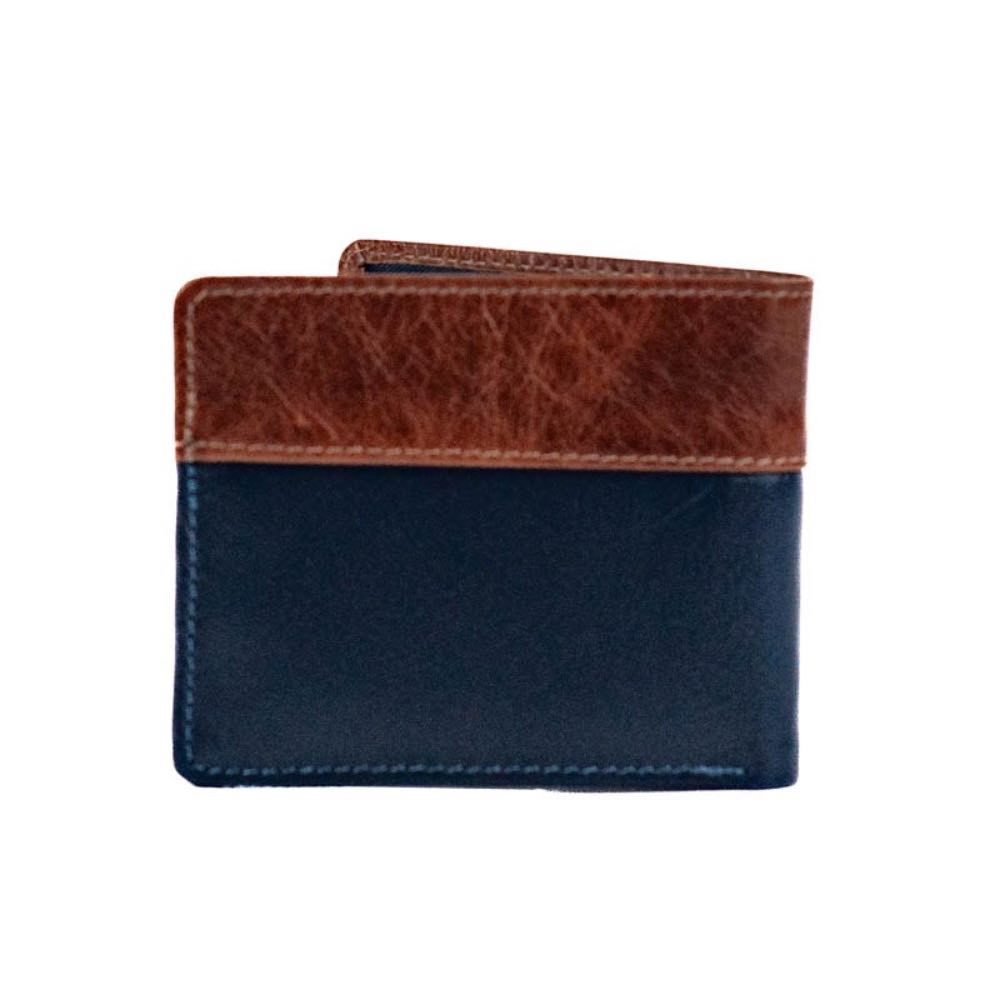 Carteira de Couro Masculina La Fenice Marinho 103291