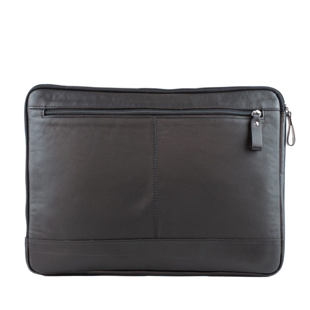 Capa Notebook Couro La Fenice Bufalo Preto 103493