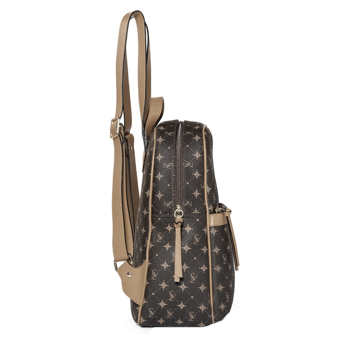 Mochila Personnalite La Fenice Chocolate/Fendi 102745