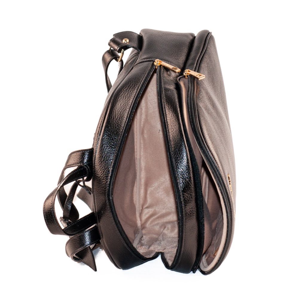 Mochila de Couro La Fenice Floter Preto 104676