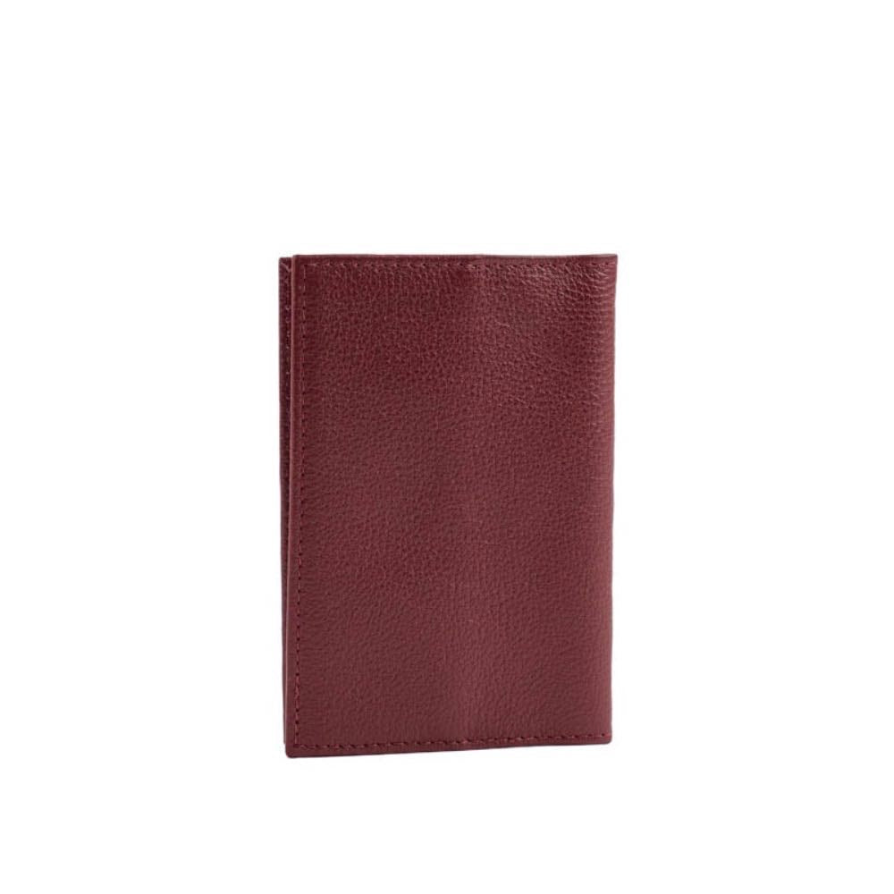 Porta Passaporte de Couro Fly Feminino La Fenice Vinho 105313