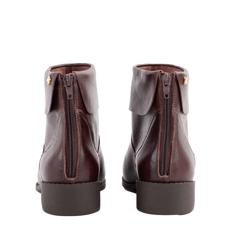 Bota de Couro La Fenice Milano Nutella 105269