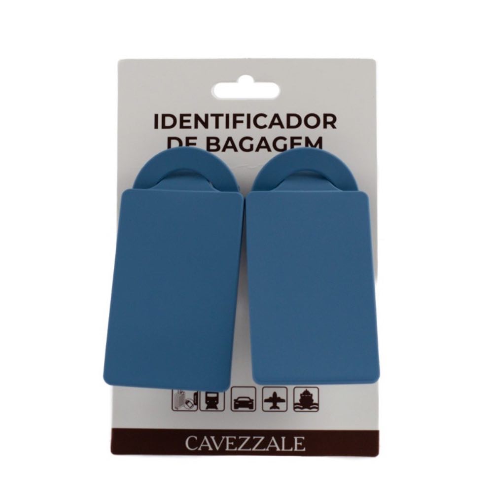Identificador de Bagagem La Fenice Silicone Azul 105231