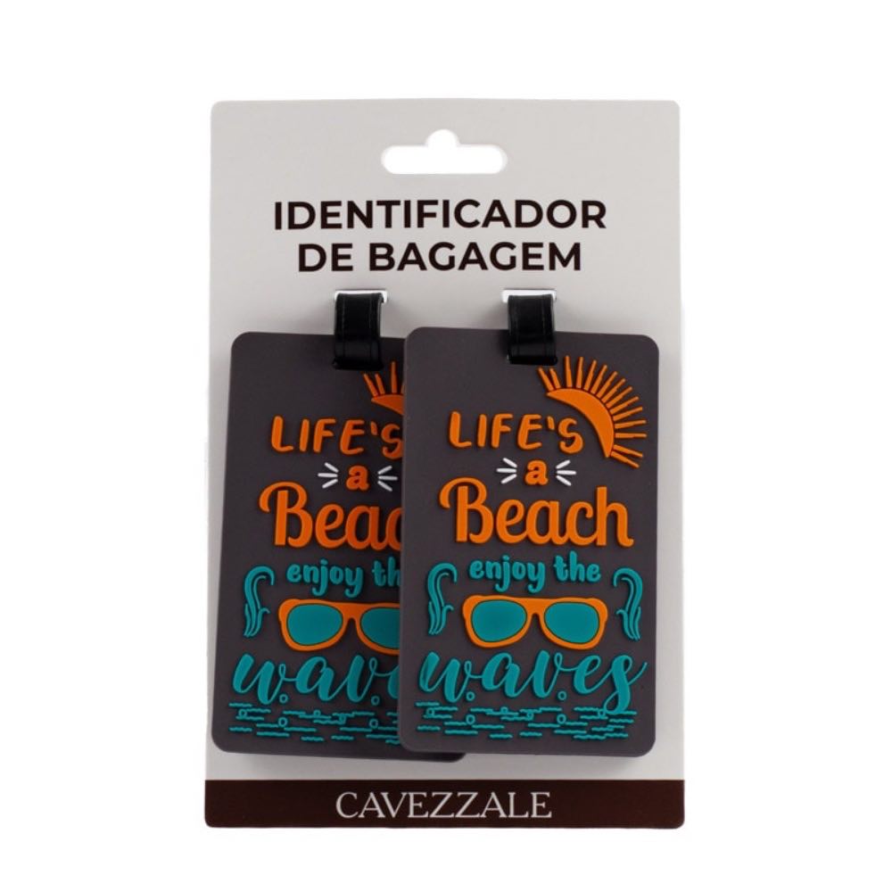 Identificador de Bagagem La Fenice Cinza 105235