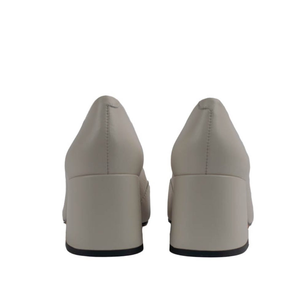 Scarpin de Couro Bristol La Fenice Off White 105397