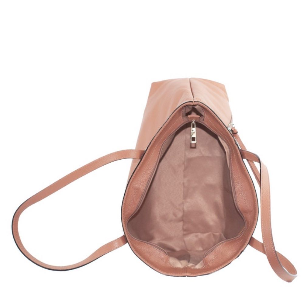 Shopping Bag Grande Couro Floter La Fenice Mousse 105566