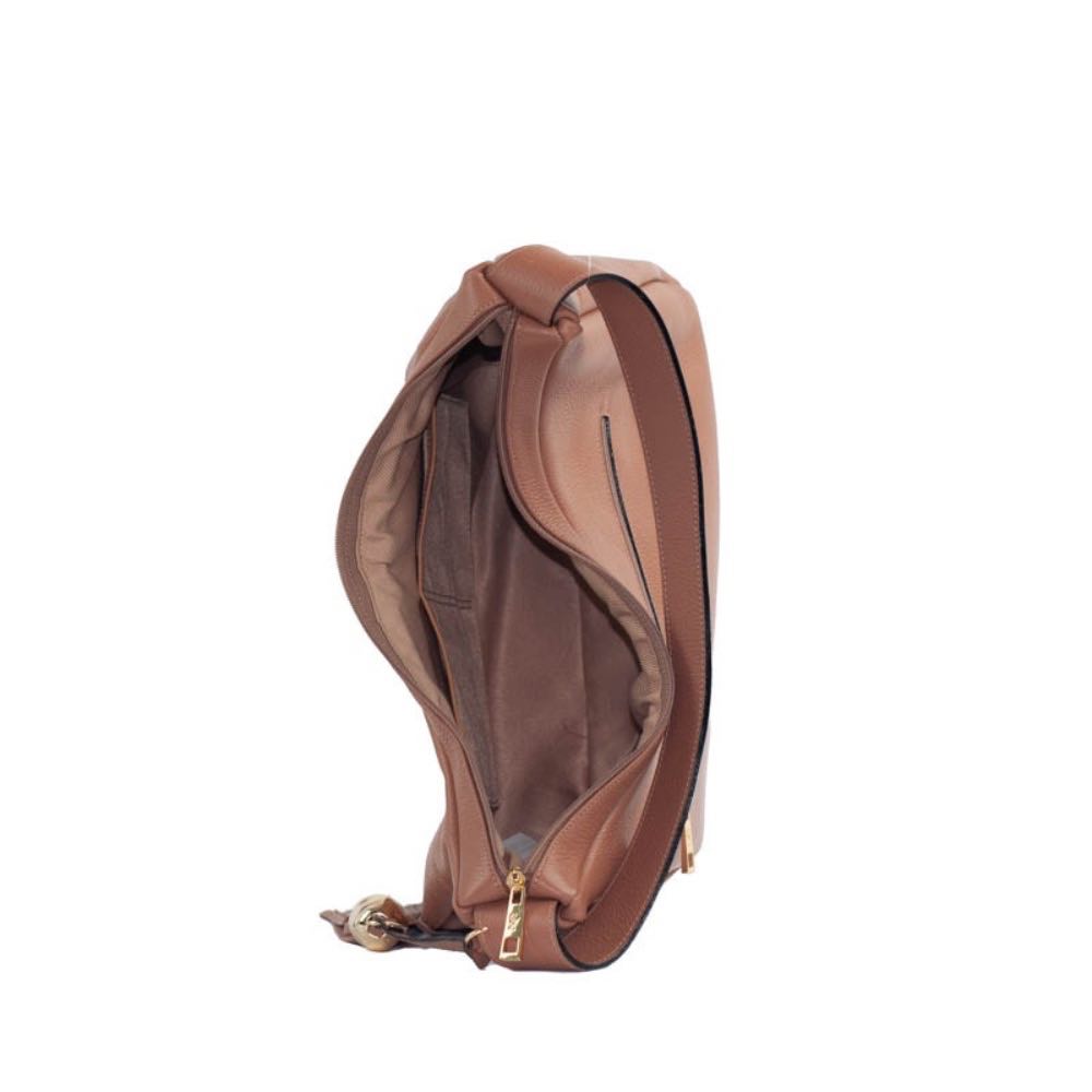 Bolsa Hobo Grande Couro Floter La Fenice Mousse 105555