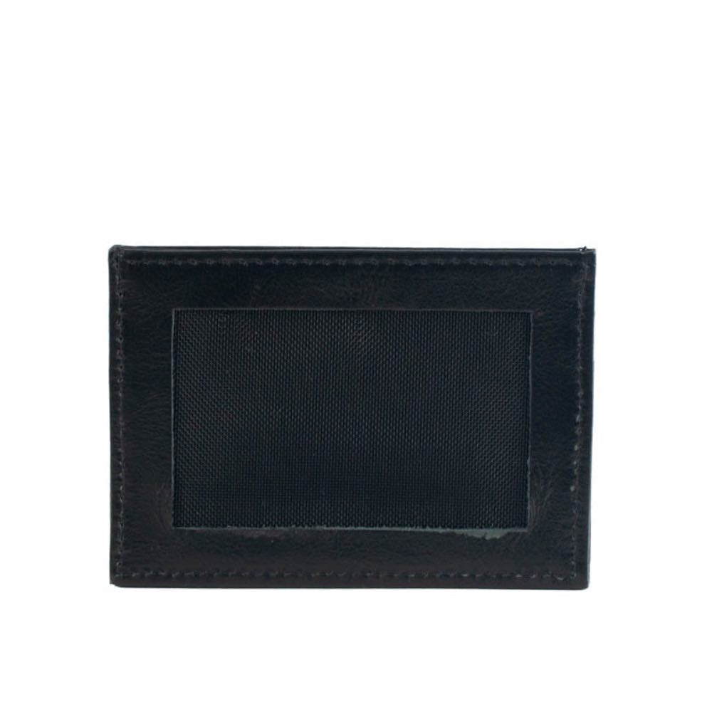 Porta Cartão De Couro La Fenice Preto 105703