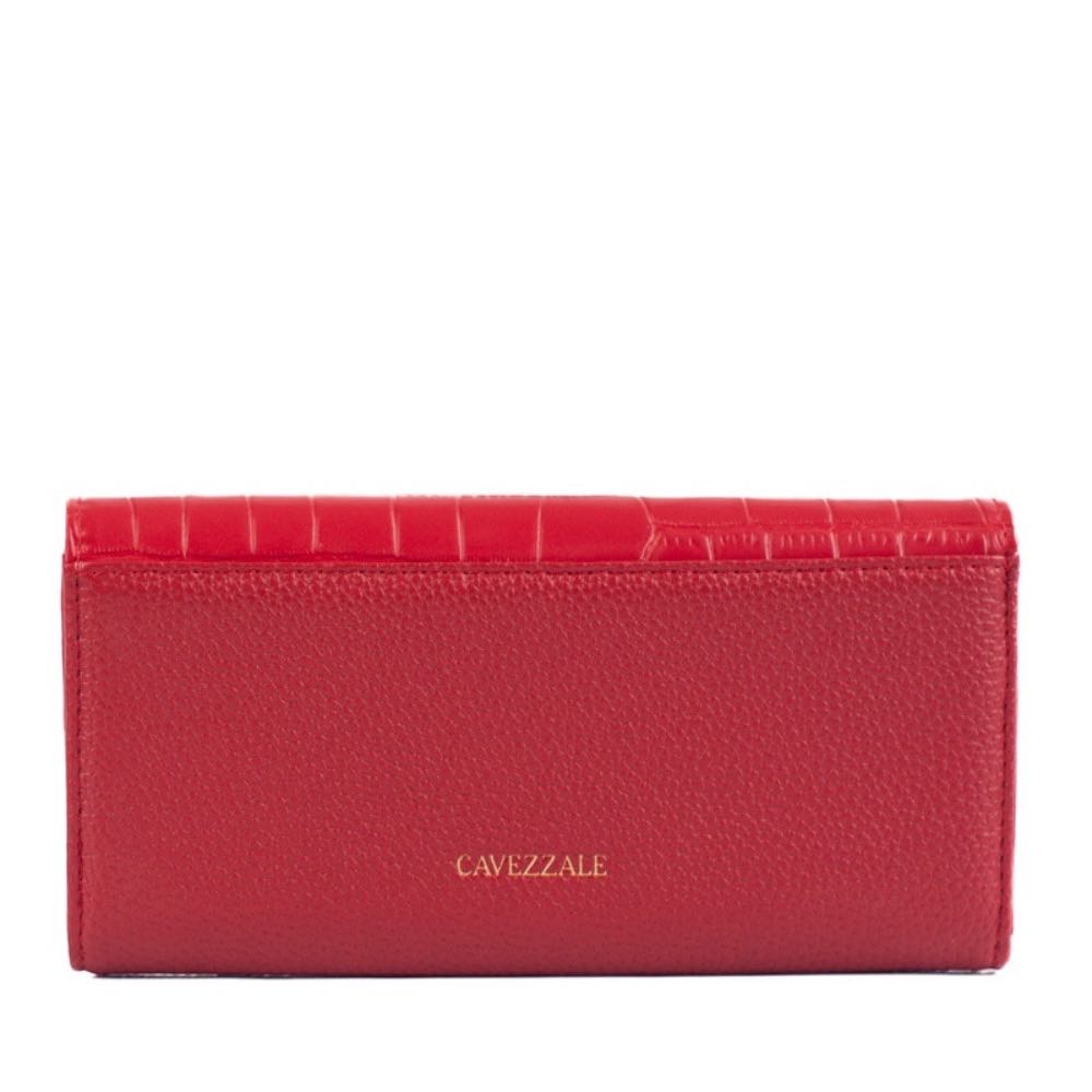 Carteira Feminina Croco La Fenice Vermelho 105390