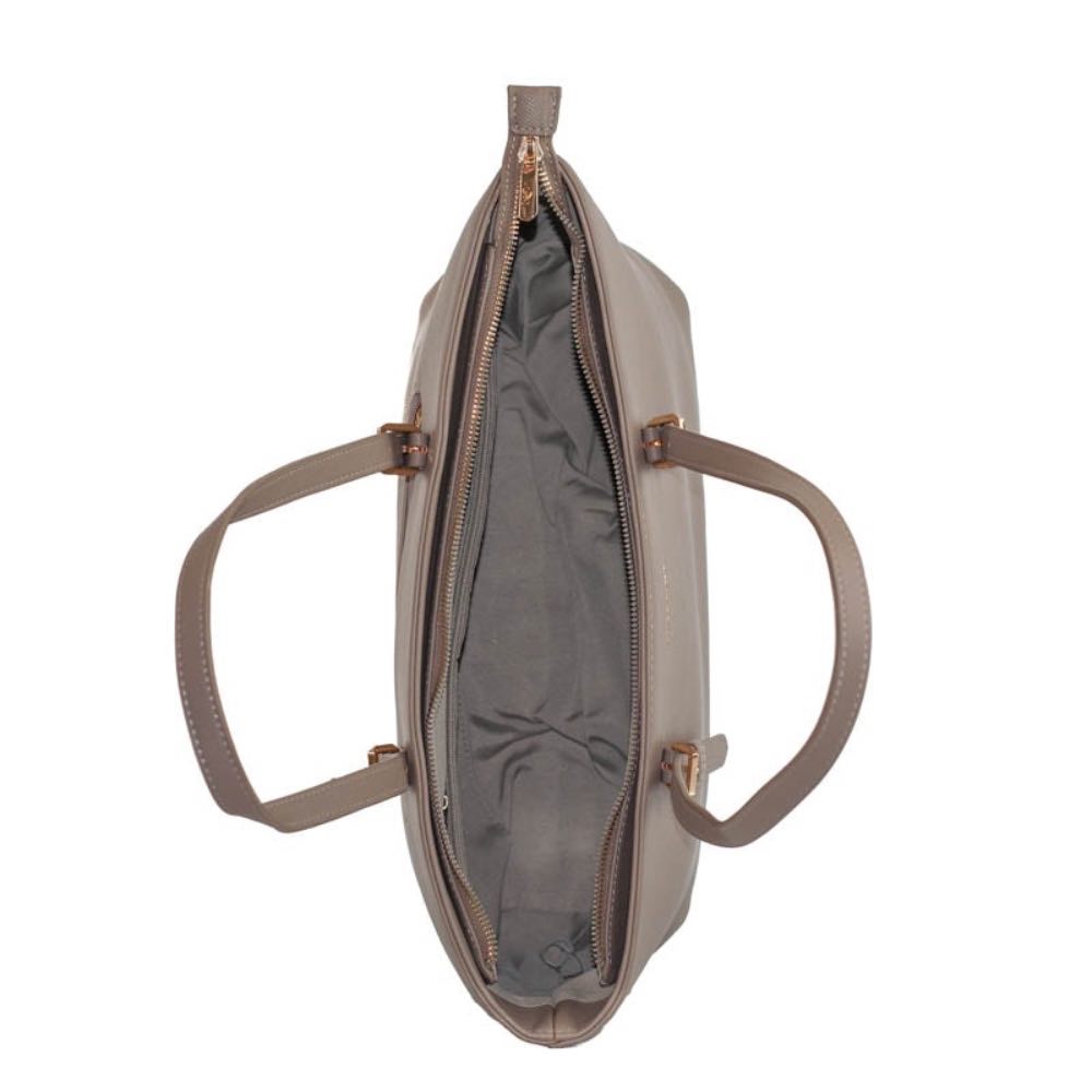 Shopping Bag Grande Feminina La Fenice Bege 105537