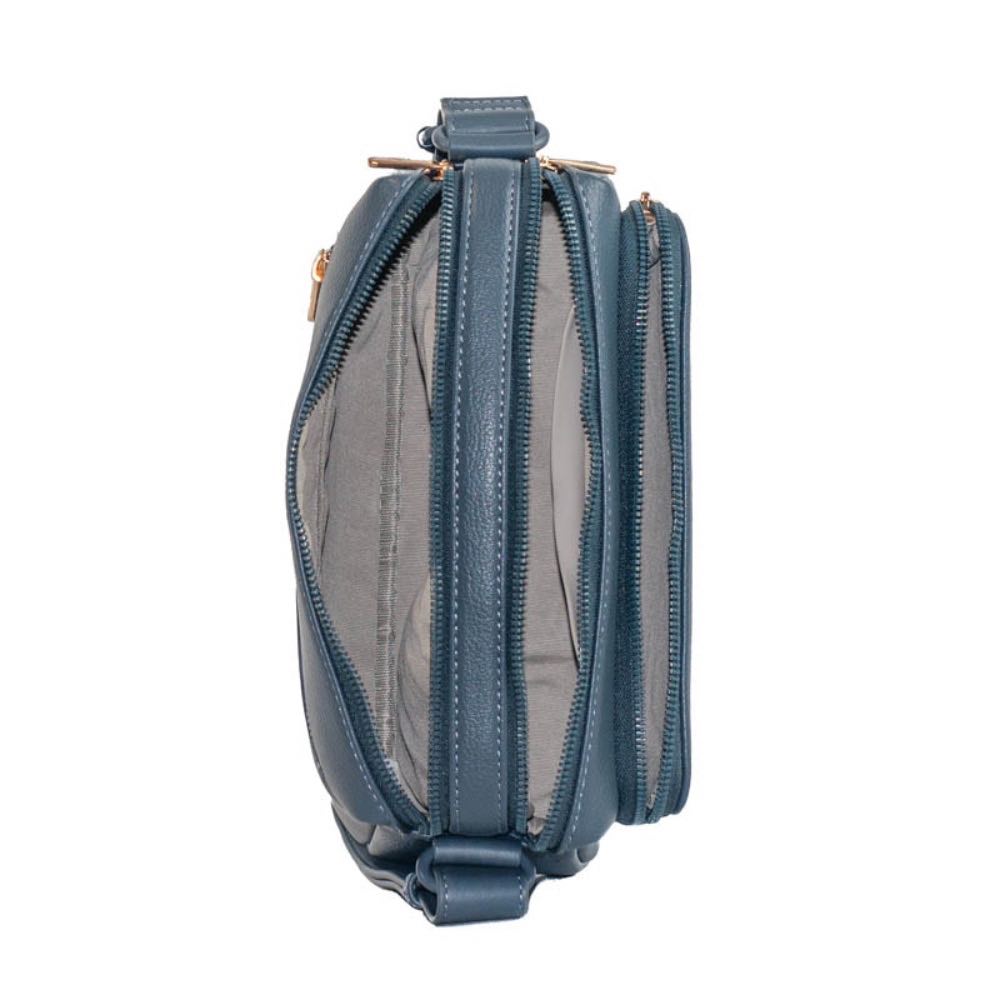 Bolsa Hobo Média Feminina La Fenice Azul 105539