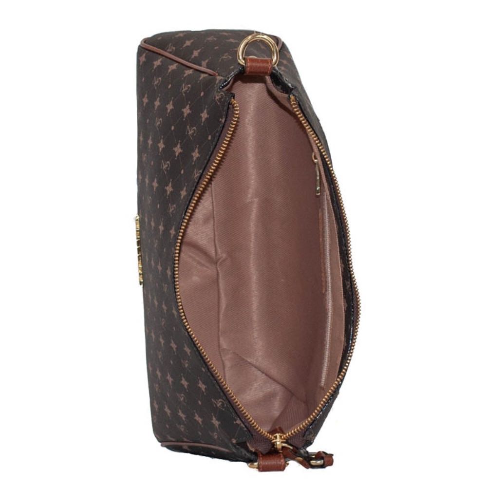 Bolsa Tiracolo Média Personnalité La Fenice Chocolate/Toffe 105762