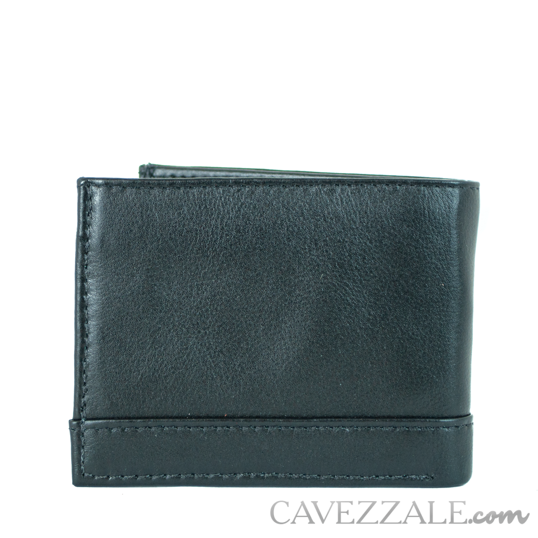 Carteira Couro Masculina Grande La Fenice Preto 050042