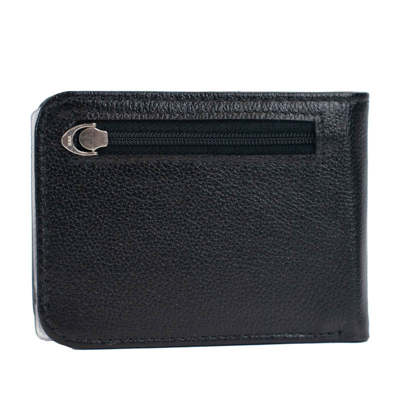 Carteira de Couro Masculina Média La Fenice Preto 0101253