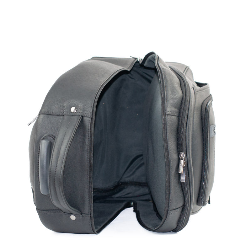 Mochila c/ Rodas de Couro Búfalo La Fenice Café 105474