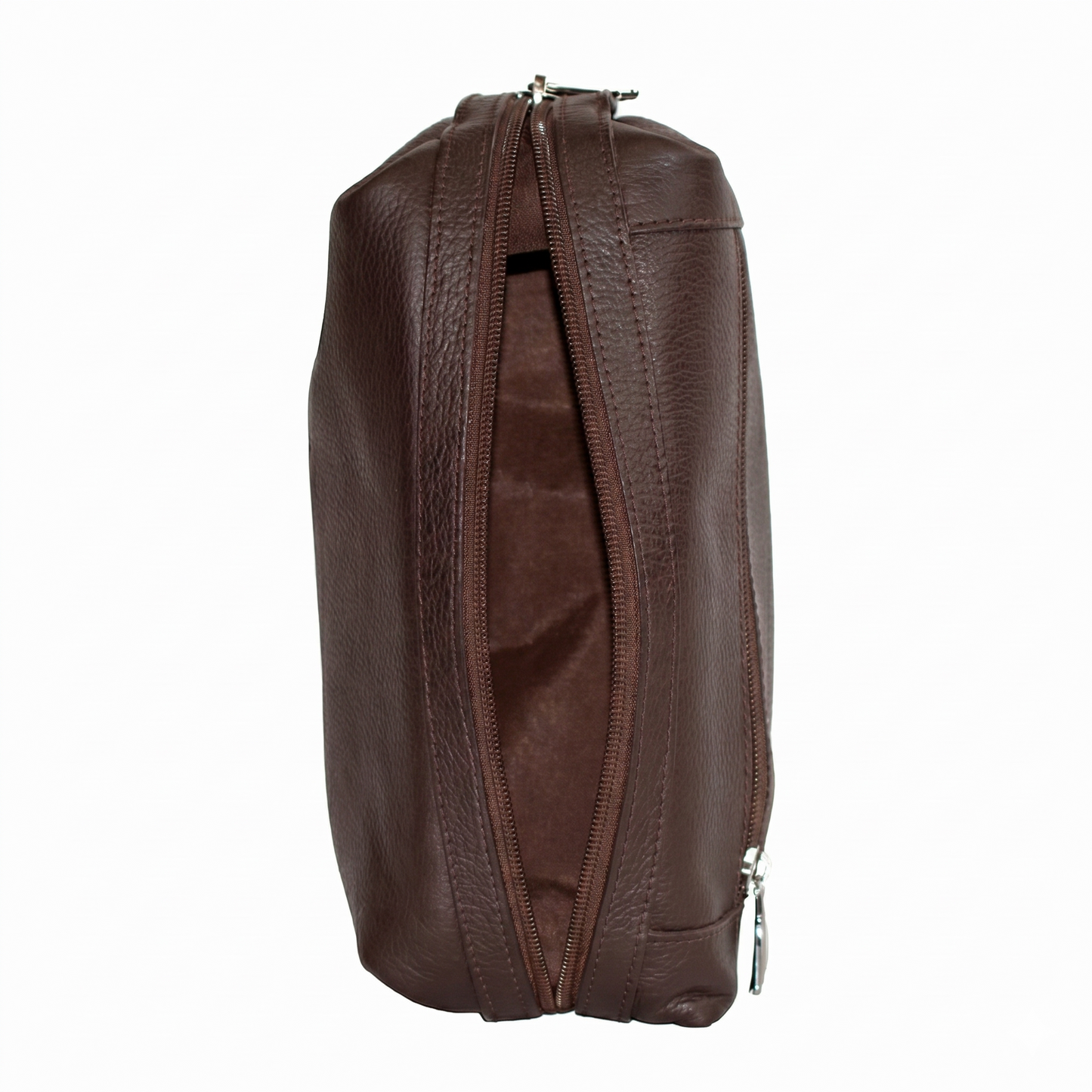 Necessaire Couro La Fenice Café 000488
