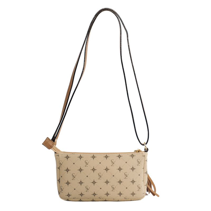 Bolsa Tiracolo Pequena La Fenice Personnalité Nude/Caramelo 105577