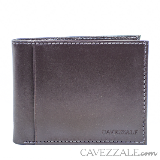 Carteira de Couro Masculina Média La Fenice Café 099715