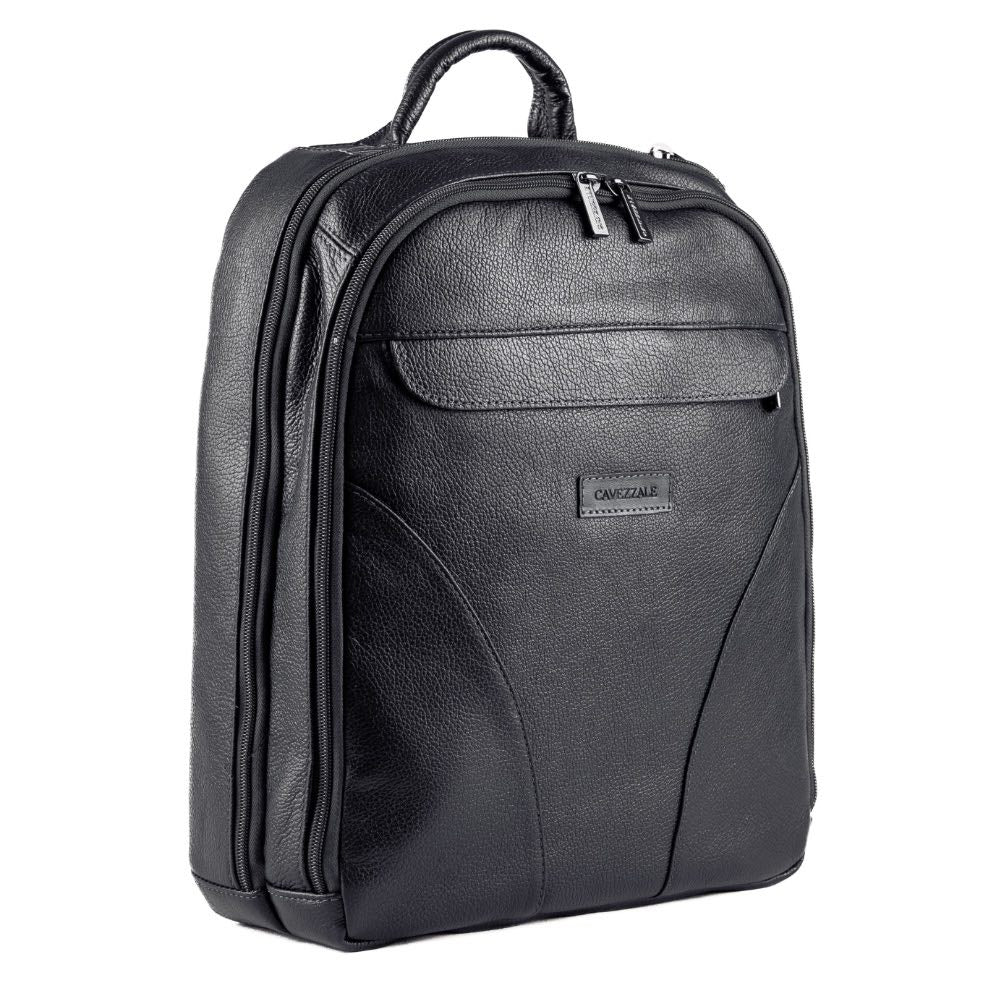 Mochila Couro La Fenice Preto 019606
