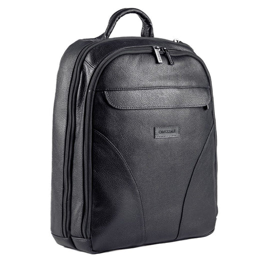 Mochila Couro La Fenice Preto 019606