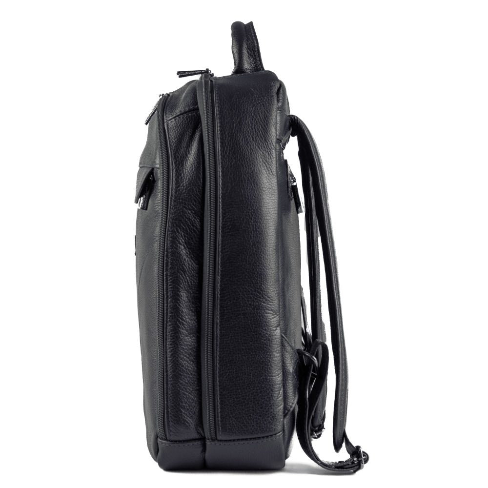 Mochila Couro La Fenice Preto 019606