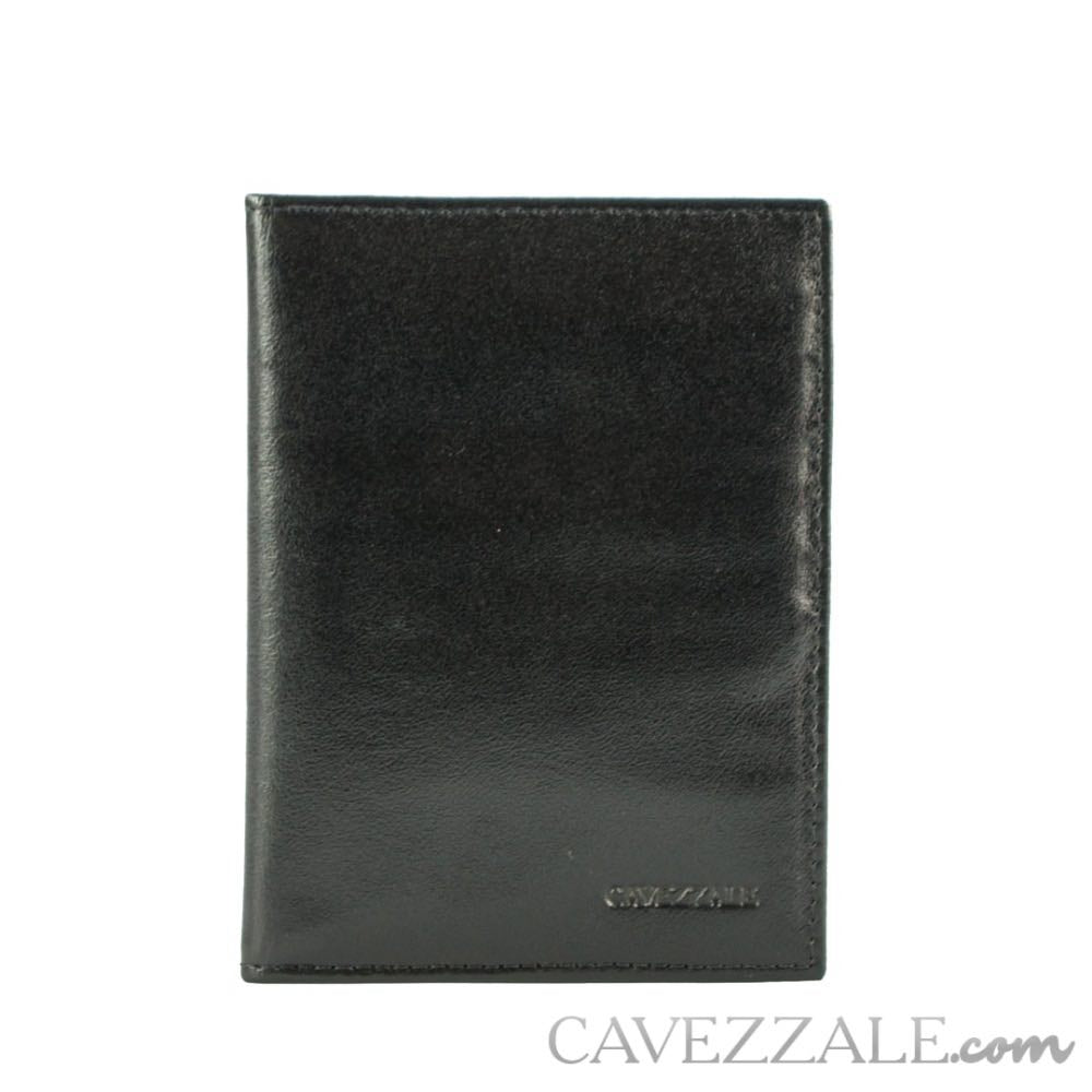 Porta Passaporte Couro La Fenice Preto 015236