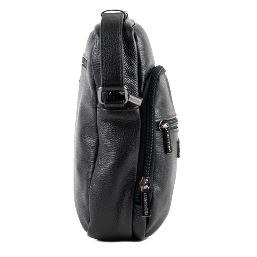 Bolsa Transversal Couro La Fenice Café 053044