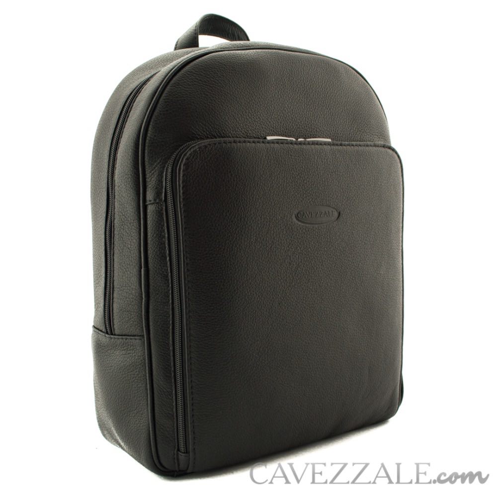 Mochila de Couro La Fenice Preto 099652