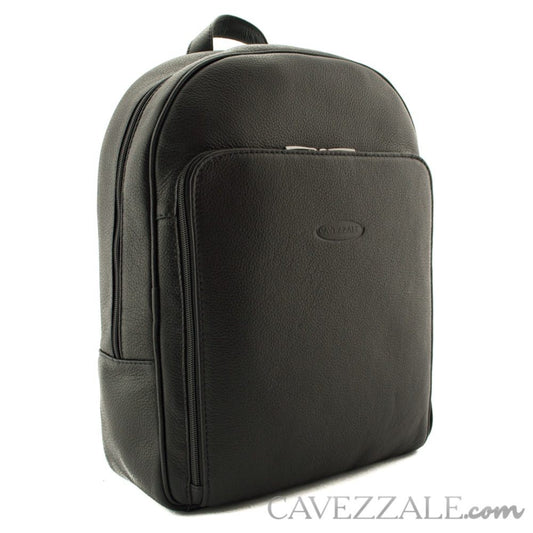 Mochila de Couro La Fenice Preto 099652