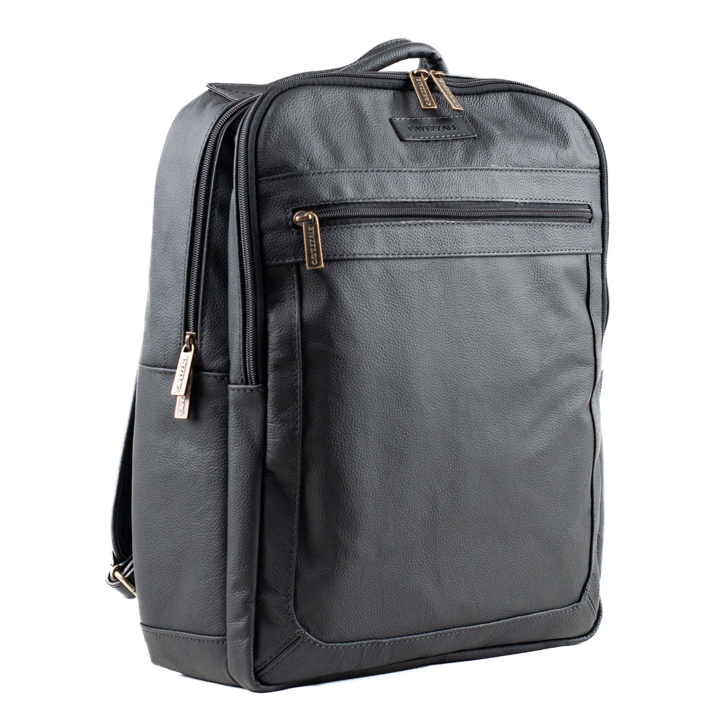 Mochila de Couro La Fenice Preto 0100934