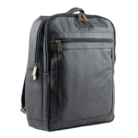 Mochila de Couro La Fenice Preto 0100934