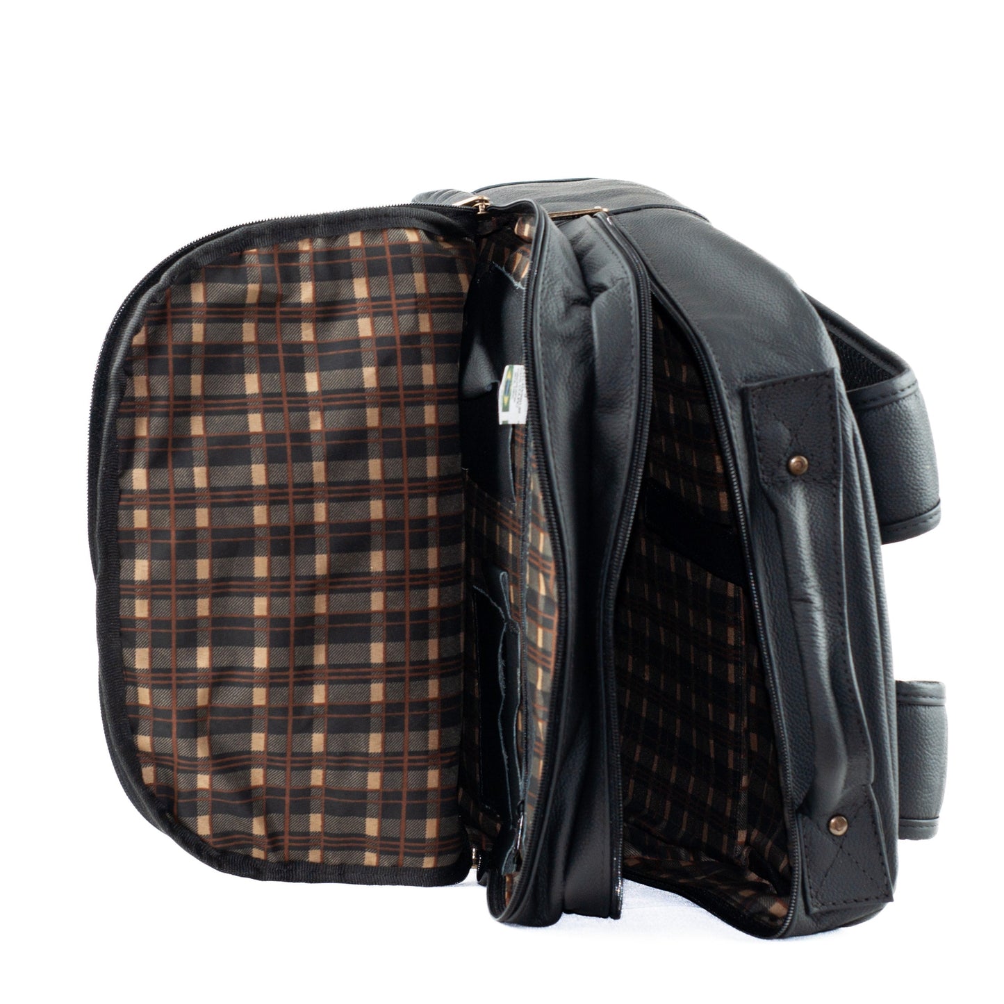 Mochila de Couro La Fenice Preto 0100934
