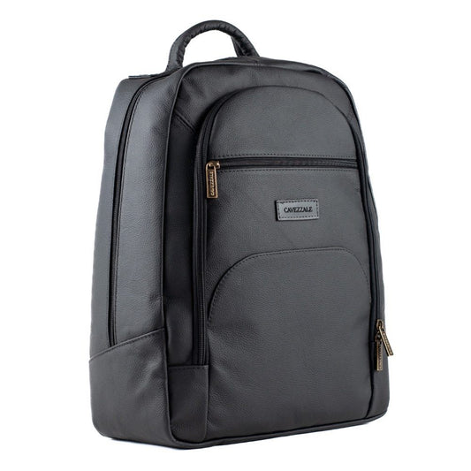 Mochila de Couro La Fenice Preto 0100935