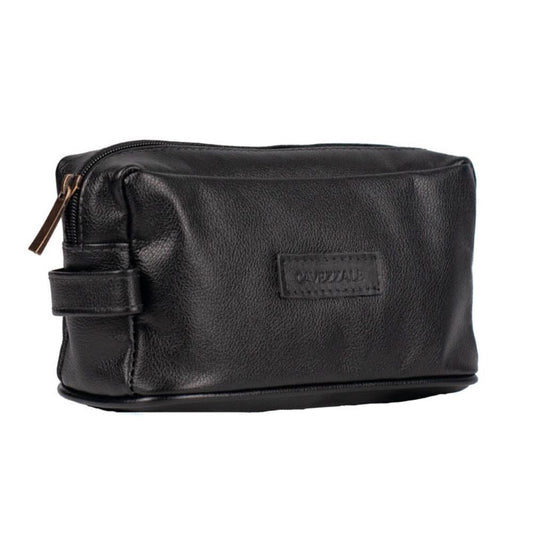Necessaire de Couro La Fenice Preto 0100936