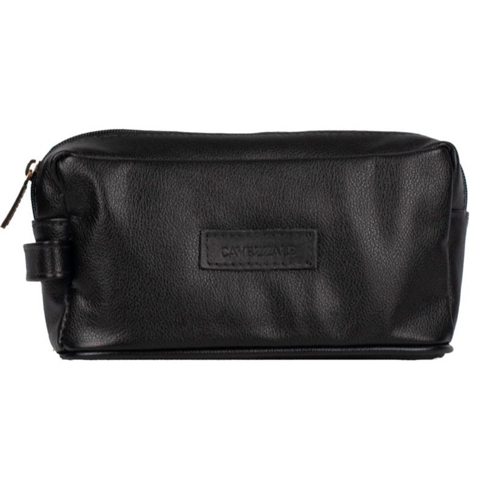 Necessaire de Couro La Fenice Preto 0100936