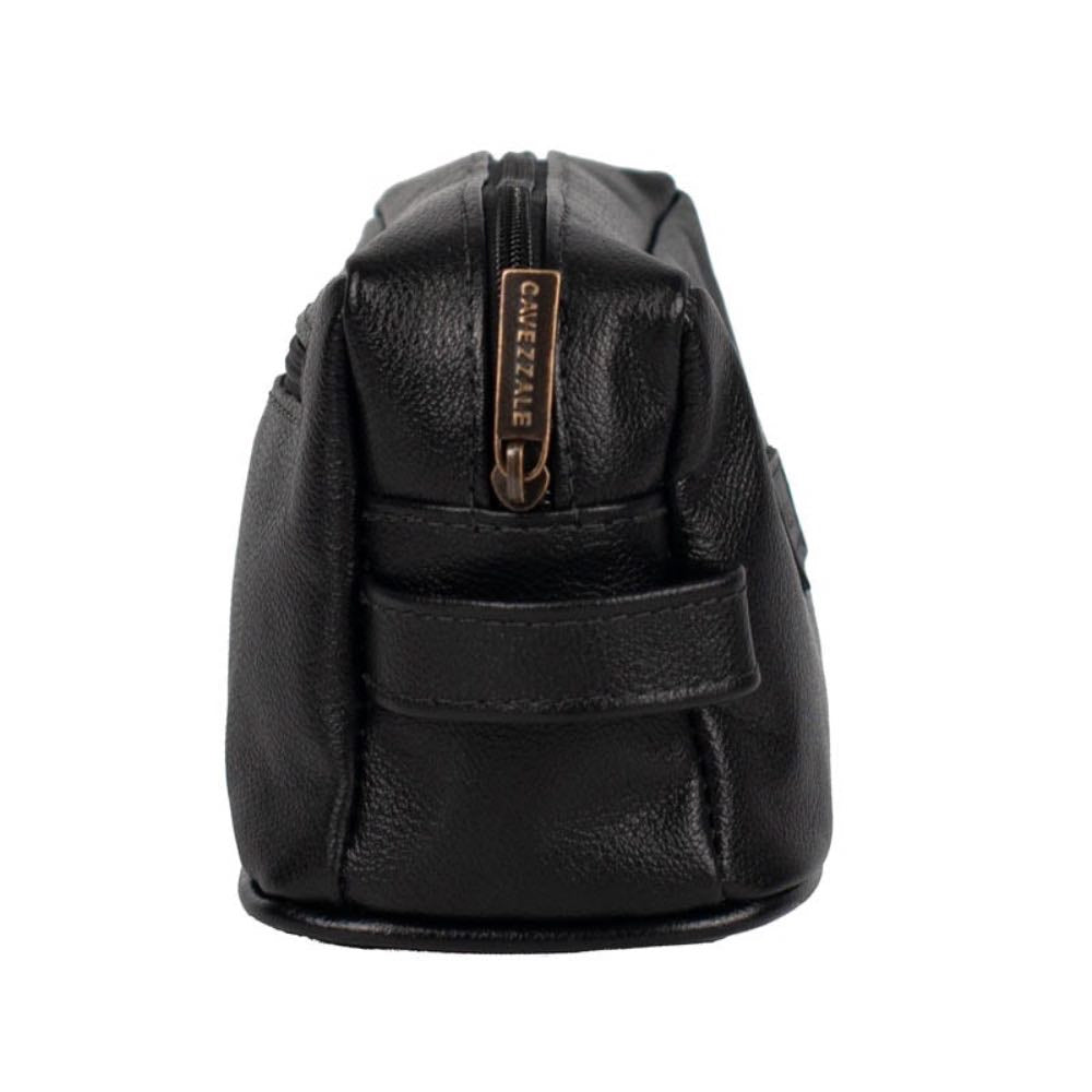 Necessaire de Couro La Fenice Preto 0100936