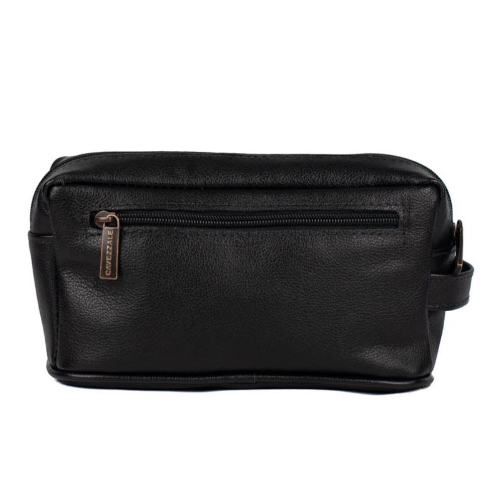 Necessaire de Couro La Fenice Preto 0100936