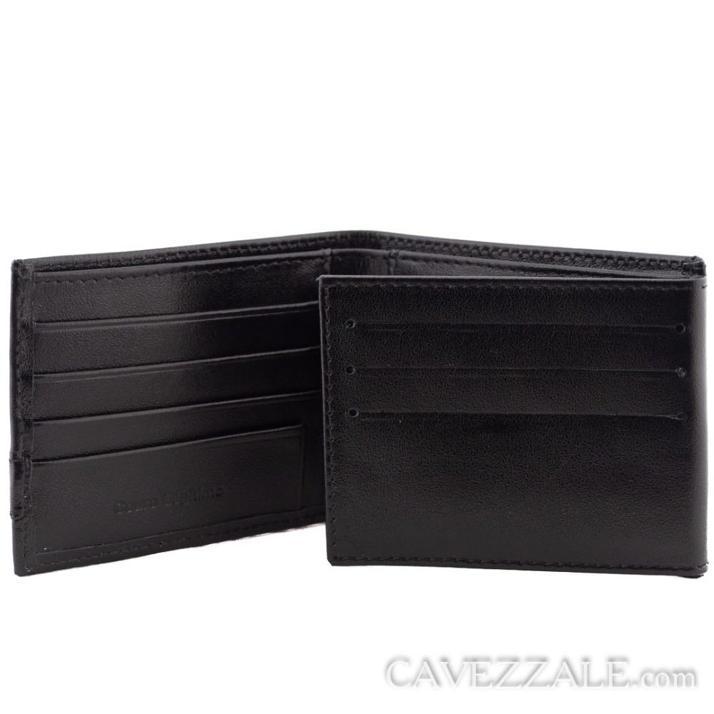 Carteira de Couro Masculina Média La Fenice Preto 0101256