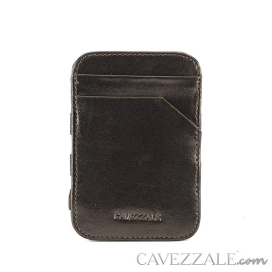 Carteira de Couro Masculina Pequena La Fenice Preto 101797
