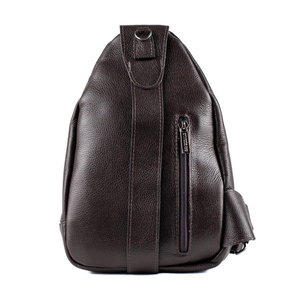 Mochila de Couro Tranversal La Fenice Café 101517