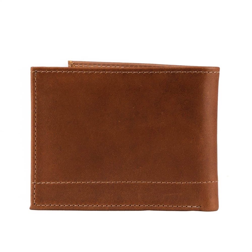 Carteira de Couro Média Masculina La Fenice Tan 103290