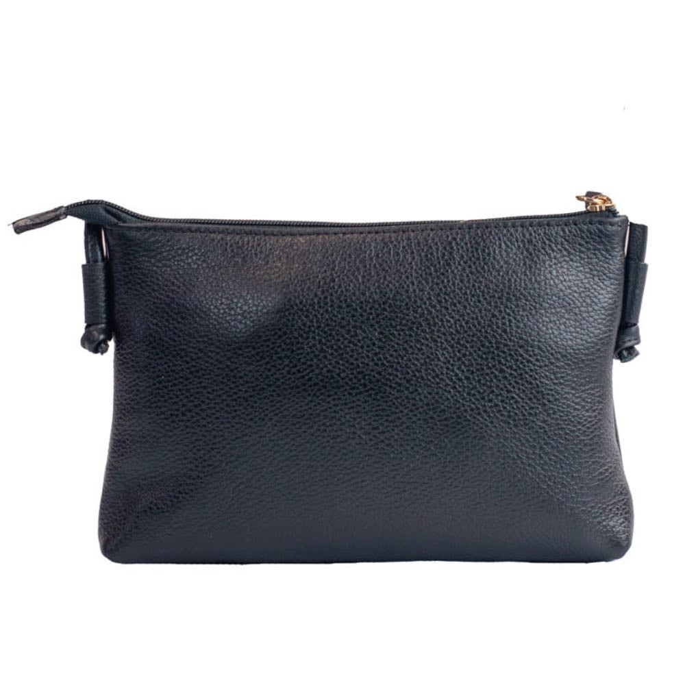 Bolsa de Couro La Fenice Preto 103467