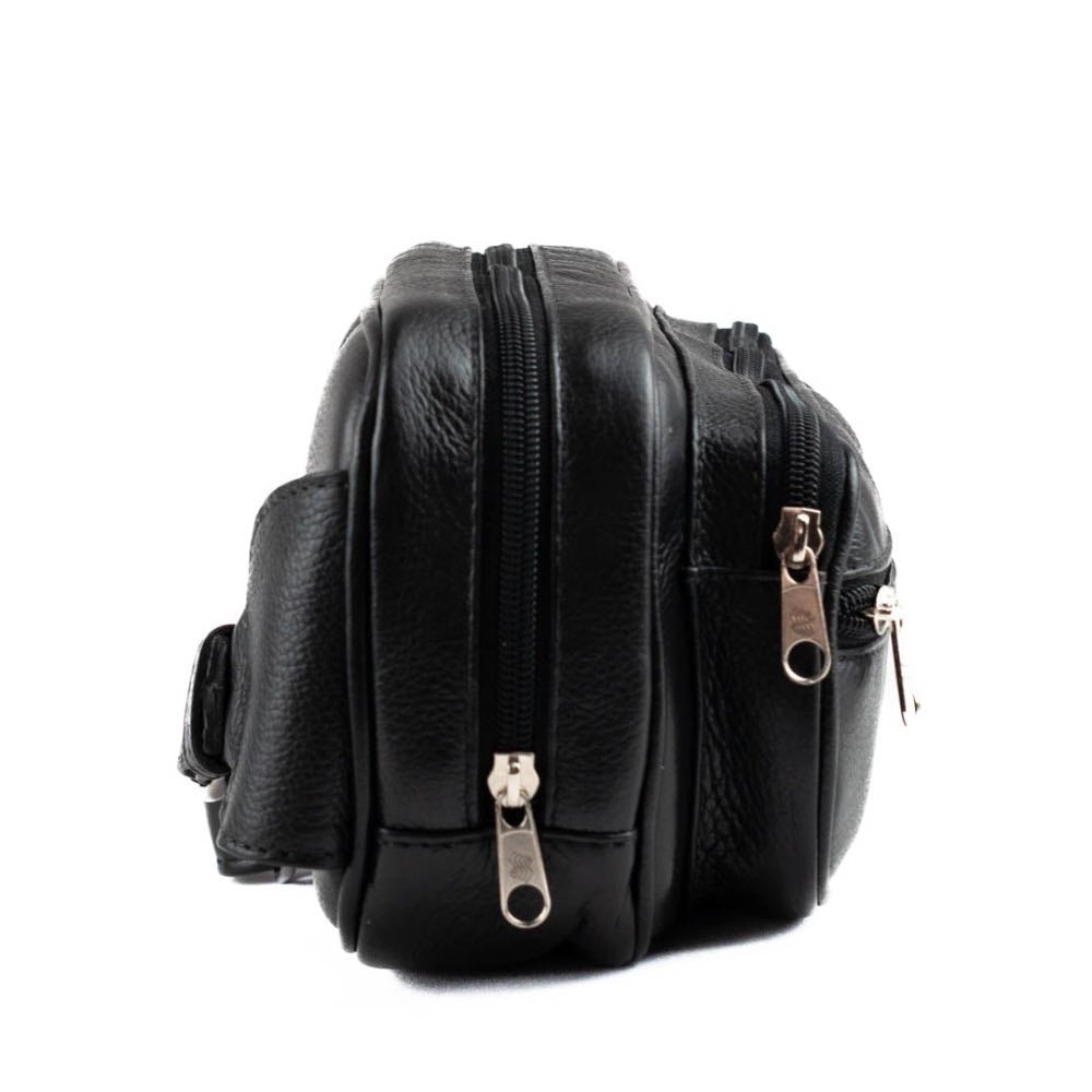 Guaiaca de Couro La Fenice Preto 102764