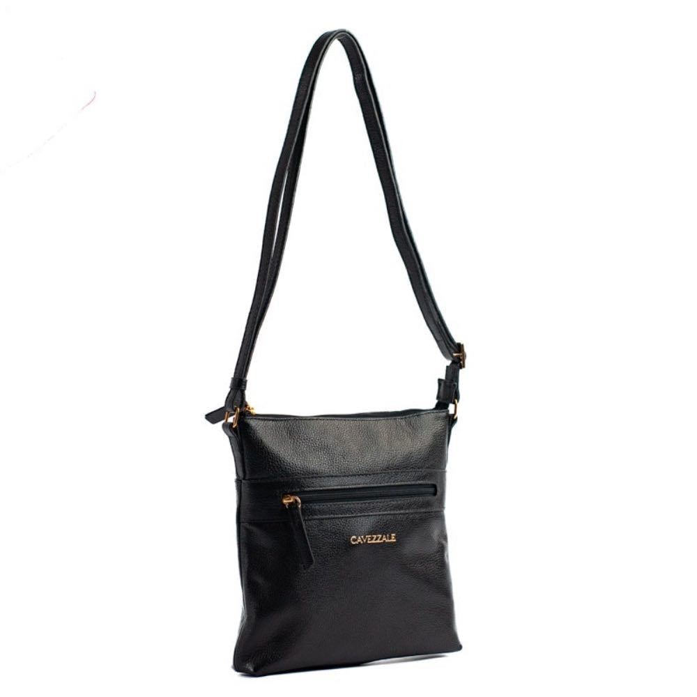 Bolsa de Couro La Fenice Preto 103997