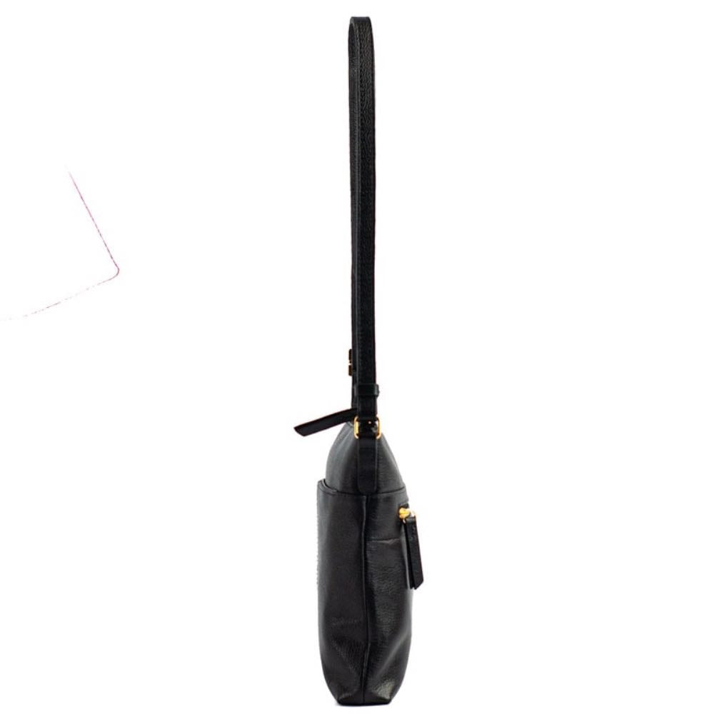 Bolsa de Couro La Fenice Preto 103997