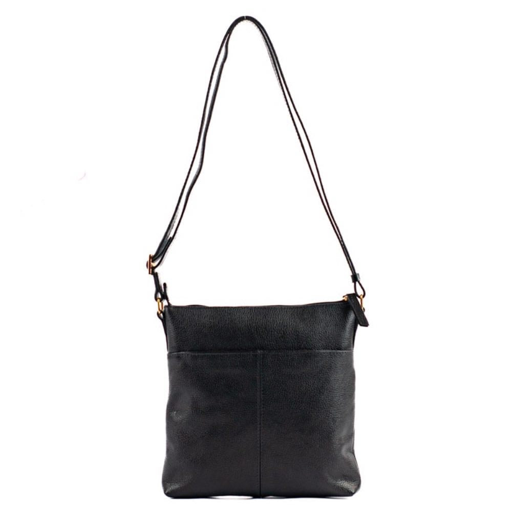 Bolsa de Couro La Fenice Preto 103997