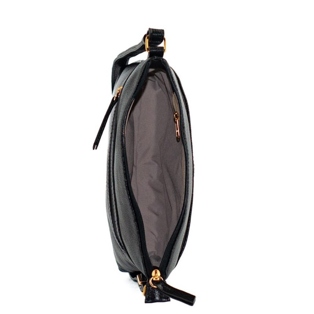 Bolsa de Couro La Fenice Preto 103997