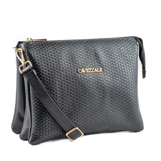 Bolsa de Couro La Fenice Soft Preto 104537